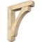 Ekena Millwork Legacy Craftsman Rough Sawn Bracket w/ Offset Brace, Douglas Fir, 8"W x 38"D x 44"H BKT0806X38X44LEC04RDF - alternate 1